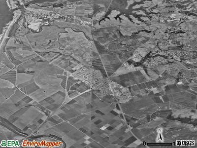 Zip code 95012 satellite photo by USGS