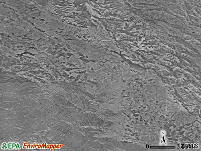 Zip code 95037 satellite photo by USGS