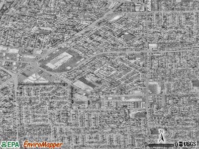 Zip code 95130 satellite photo by USGS