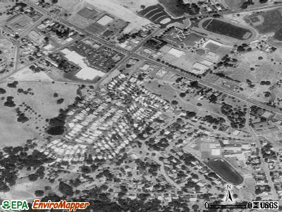 Zip code 95221 satellite photo by USGS