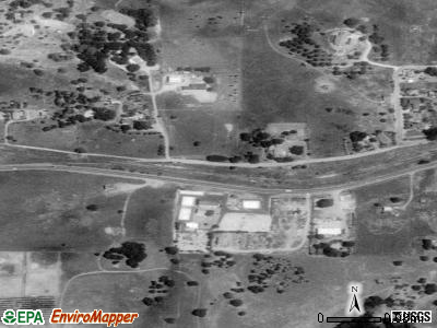 Zip code 95225 satellite photo by USGS