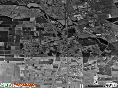 Zip code 95231 satellite photo by USGS