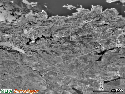 Zip code 95254 satellite photo by USGS