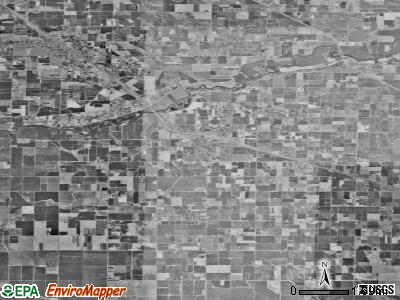 Zip code 95334 satellite photo by USGS