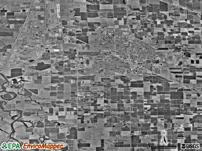 Zip code 95337 satellite photo by USGS