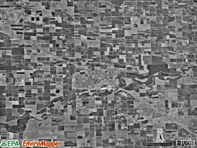Zip code 95366 satellite photo by USGS