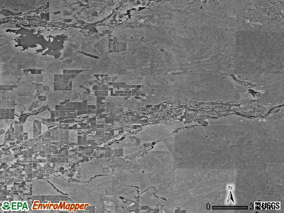 Zip code 95369 satellite photo by USGS