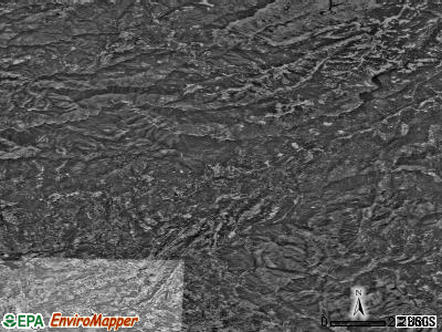 Zip code 95383 satellite photo by USGS