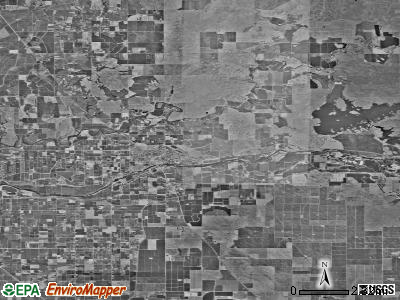 Zip code 95386 satellite photo by USGS