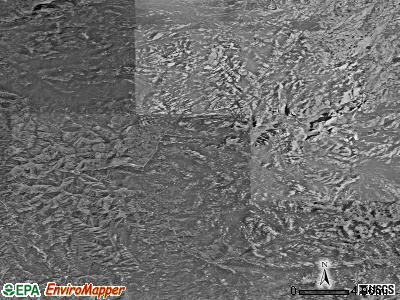 Zip code 95389 satellite photo by USGS
