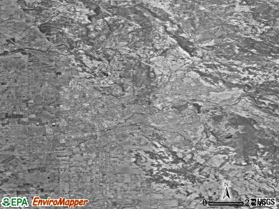 Zip code 95404 satellite photo by USGS