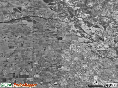 Zip code 95405 satellite photo by USGS