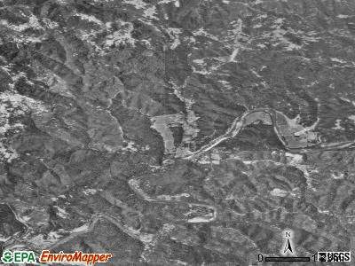 Zip code 95446 satellite photo by USGS