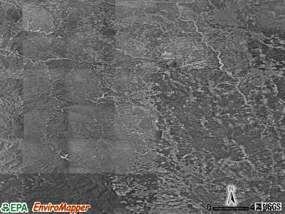 Zip code 95454 satellite photo by USGS