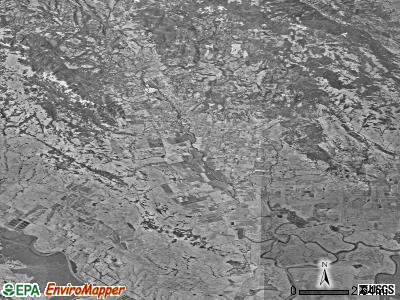 Zip code 95476 satellite photo by USGS