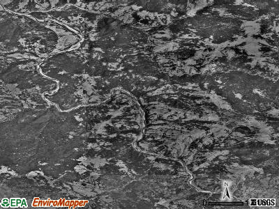 Zip code 95511 satellite photo by USGS