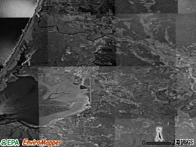 Zip code 95521 satellite photo by USGS