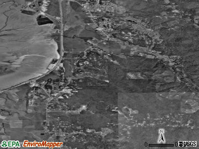 Zip code 95524 satellite photo by USGS