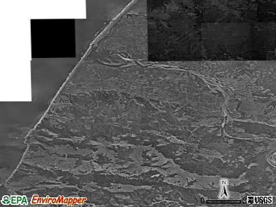 Zip code 95536 satellite photo by USGS
