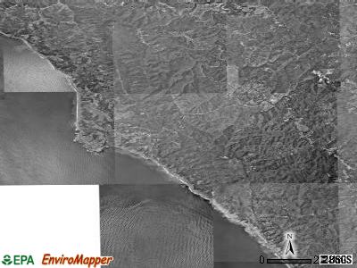 Zip code 95589 satellite photo by USGS