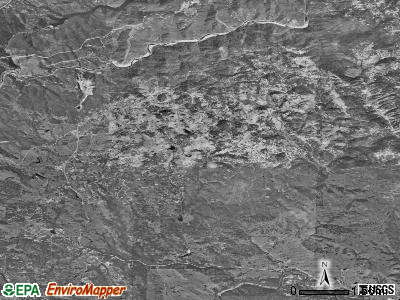 Zip code 95614 satellite photo by USGS