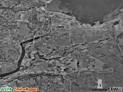 Zip code 95630 satellite photo by USGS