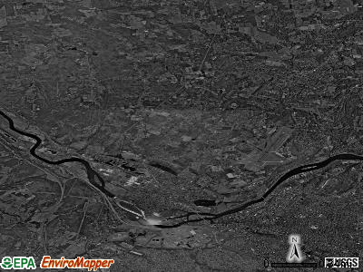 Zip code 12209 satellite photo by USGS