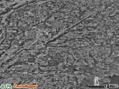 Zip code 95650 satellite photo by USGS