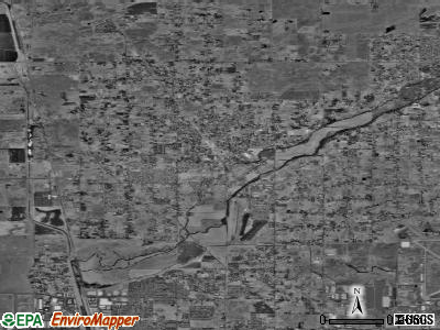 Zip code 95673 satellite photo by USGS