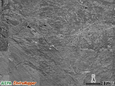 Zip code 95682 satellite photo by USGS