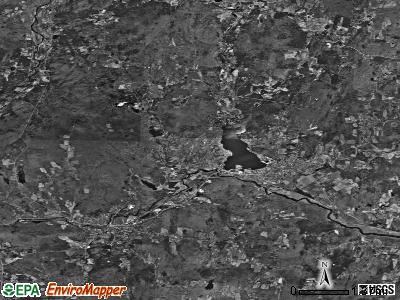 Zip code 01585 satellite photo by USGS