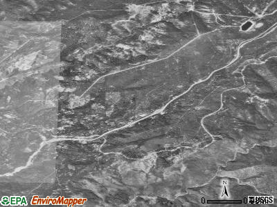 Zip code 95701 satellite photo by USGS