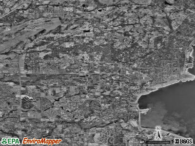 Zip code 95746 satellite photo by USGS
