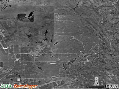 Zip code 95903 satellite photo by USGS