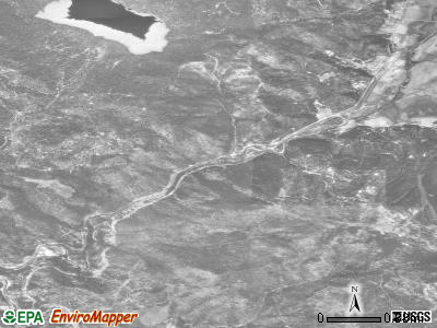 Zip code 95934 satellite photo by USGS