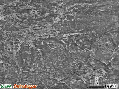 Zip code 95945 satellite photo by USGS