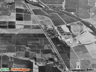 Zip code 95951 satellite photo by USGS