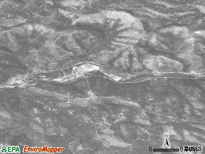 Zip code 95984 satellite photo by USGS