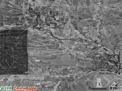 Zip code 96007 satellite photo by USGS