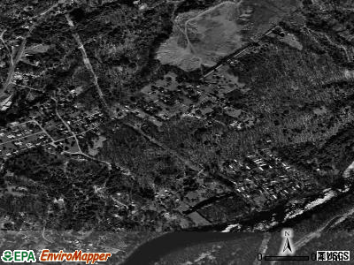 Zip code 12411 satellite photo by USGS