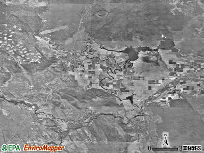 Zip code 96028 satellite photo by USGS