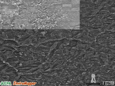 Zip code 96050 satellite photo by USGS