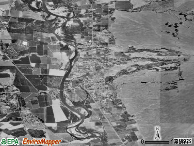 Zip code 96055 satellite photo by USGS