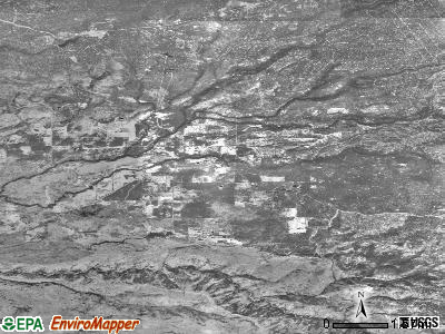 Zip code 96059 satellite photo by USGS