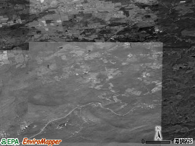 Zip code 12418 satellite photo by USGS