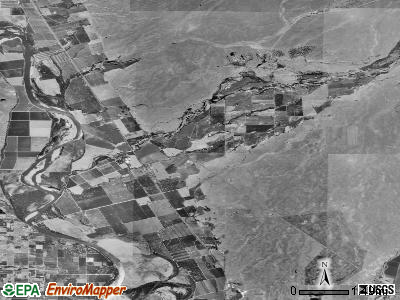 Zip code 96092 satellite photo by USGS