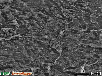Zip code 96093 satellite photo by USGS