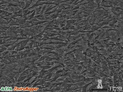 Zip code 96097 satellite photo by USGS