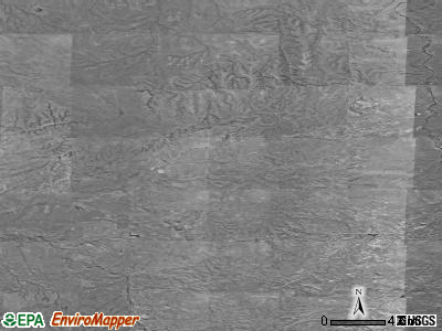 Zip code 97001 satellite photo by USGS