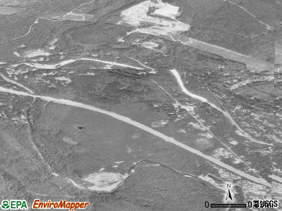 Zip code 97011 satellite photo by USGS